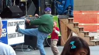 Drunk Dancers at Rib Fest