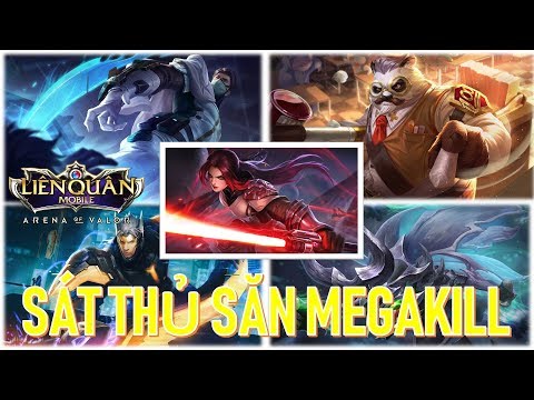 50 Megakill mãn nhãn người xem của những siêu cấp sát thủ - Tiktok liên quân mobile