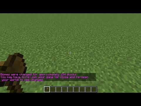 How to Change Biome in WorldEdit