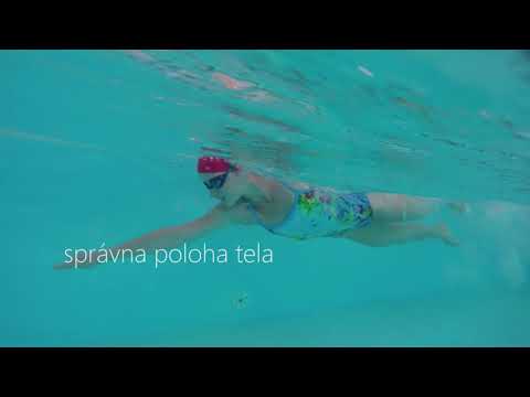 Kraul - správna poloha tela vs nesprávna