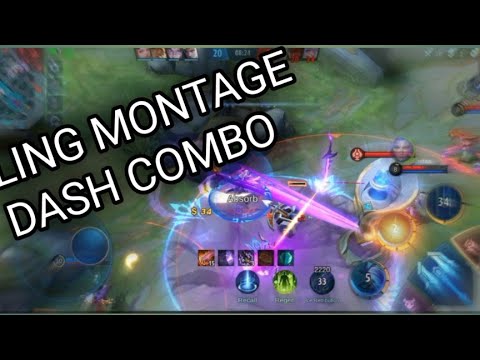 LING FAST HAND MONTAGE #3 | BEST MOMENT LIGHTINING DASH COMBO -Mobile Legends