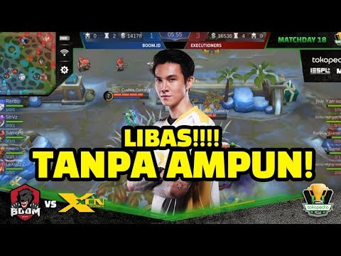 LIBAS TANPA AMPUN! MLBB BOOM ID VS XCN - TBOF IESPL