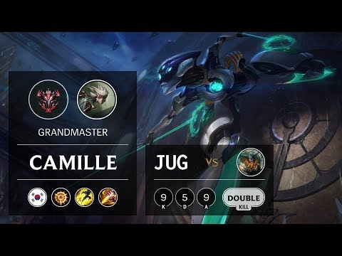 Camille Jungle vs Olaf - KR Grandmaster Patch 9.14