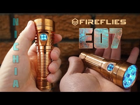 FIREFLIES E07 flashlight - Nichia 219B-V1 R9080