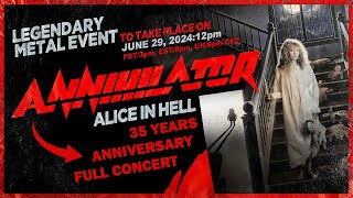 Download lagu Annihilator Live Concert 35 Years Alice in Hell Anniversary 29-06-2024 mp3