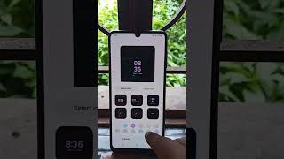 how change colours in always on display clock samsung oneui #samsung #shorts ❤️❤️😊