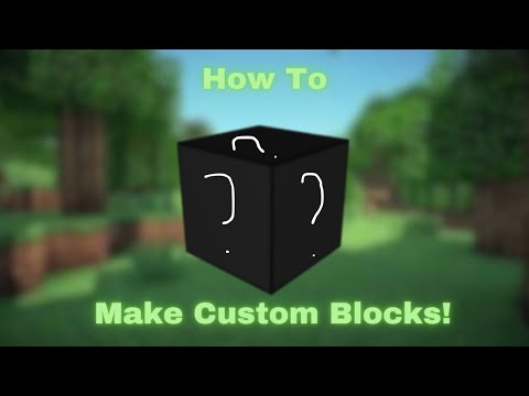 EPIC Blockbench Tutorial: Create CRAZY Minecraft Custom Blocks!