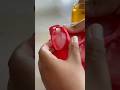I Love Ice And Ice Shaped Like Strawberries In A Strawberry Drink So Good And So Satisfying Asmr