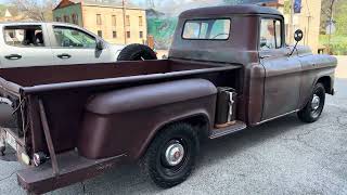 1958 GMC 100 Series Stepside Pickup Walk Around