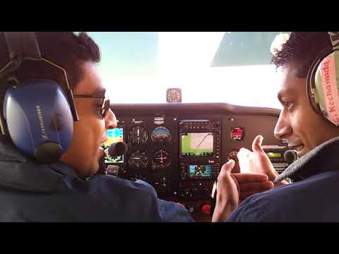 Cessna 172RG  Short Field Takeoff - KCPK Virginia USA.