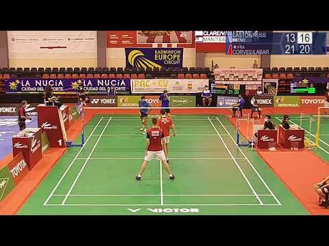 Match point - Easton / Russ vs Corvee / Labar - MD, SF - Spanish Int. 2021