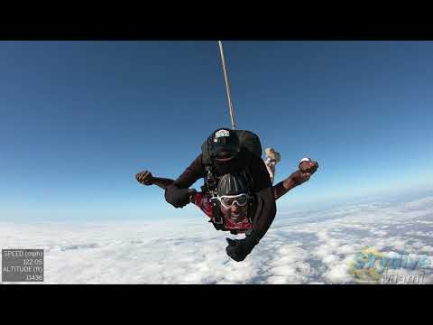Kai's fantastic skydive at Skydive Miami (01-20-2020)
