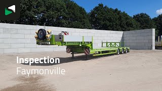 Eladó Faymonville F-S43-1AAF 3 axles Extendable Twistlocks 3x Hydraulic Steering G alacsony alvázkeretű félpótkocsi - Kép 4 | Autoline HU Faymonville F-S43-1AAF 3 axles Extendable Twistlocks 3x Hydraulic Steering G alacsony alvázkeretű félpótkocsi | Kép 4 - Autoline