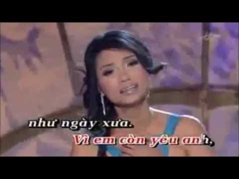 Karaoke Tinh Con Vuong Van - duet by Quynh Vi & Norman Kally