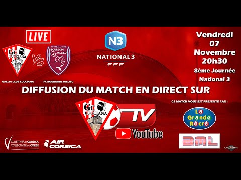 N3 Groupe H, Gallia Lucciana -Fc Bourgoin Jallieu