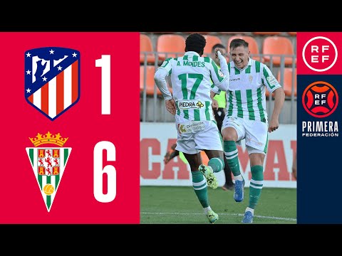 Resumen de Atlético B vs Córdoba CF Jornada 13