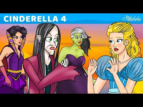 Cinderella cartoon series episode 4 : Three Witches | Princess Stories