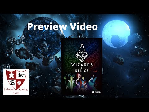 Wizzard & Relics Card Game Preview