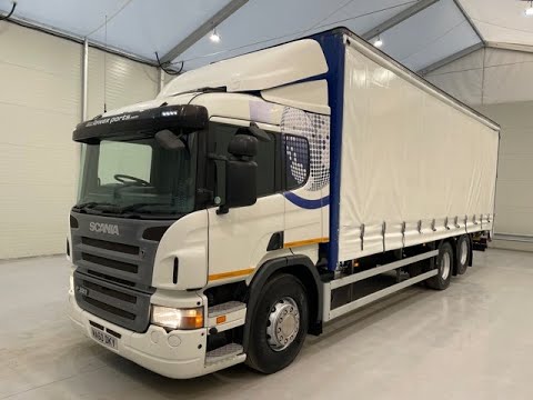 MA60 DKY - Scania P320 6x2 Rear Lift Curtainsider Manual | Law Truck Centre UK