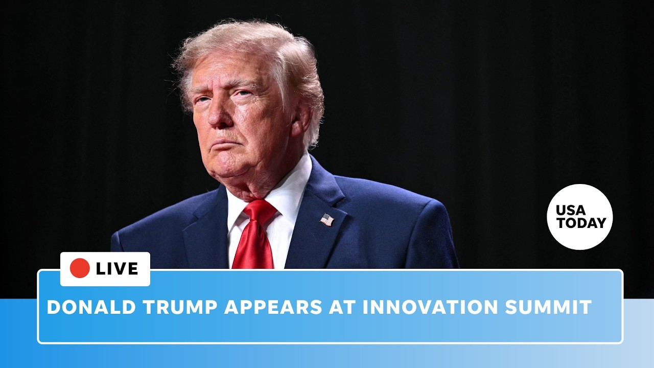 LIVE: Trump speaks at 'Golden Age of American Innovation Summit' at Institute of Peace