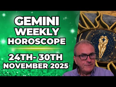 Gemini Weekly Horoscope ♊ Nov 24–30, 2025 | Patrick Arundell Astrology