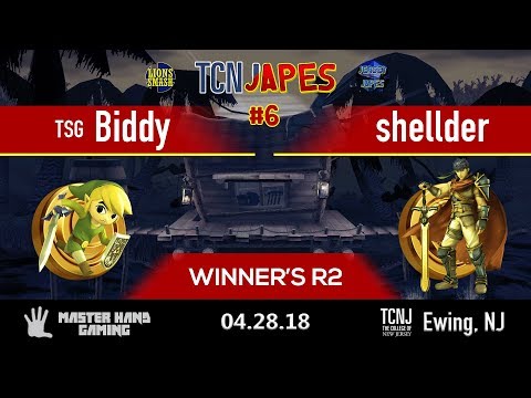 TCNJapes 6 - TSG Biddy (Toon Link) vs shellder (Ike) - Winner's R2