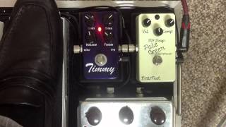 Video thumbnail for Bearfoot fx Pale Green Compressor by Curtis Kent
