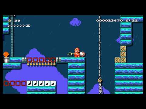 Eric's Super Mario Maker 2 Levels: Stormy Shipwreck Course
