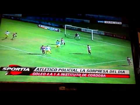 Copa Argentina: Atlético Policial 4 - Instituto 1