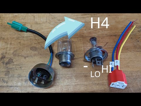 H4 Birne Umrüstung und Belegung
