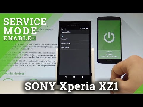 How to Enter Service Menu in SONY Xperia XZ1 - SONY Service Mode |HardReset.Info