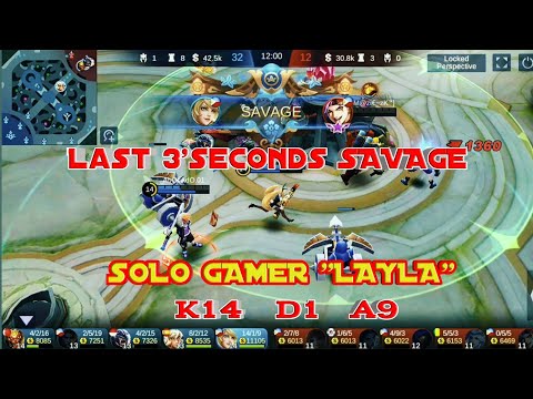 LAST 3'SECONDS SAVAGE LAYLA" SAVAGE GAMEPLAY part1