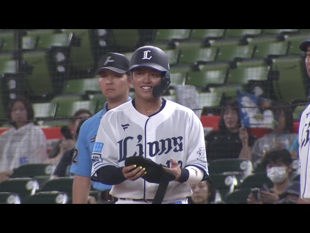 【農場比賽】例行賽本季首支安打！埼玉西武獅的野田海人在三壘三壘壘線及時擊出內野安打！ 2025年8月23日埼玉西武獅vs.東京養樂多燕子