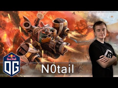 OG.n0tail Gyrocopter Gameplay - Ranked Match - OG Dota 2.
