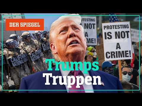 Donald Trump gegen Gavin Newsom: Eskalation wegen Soldaten in Los Angeles – Shortcut | DER SPIEGEL
