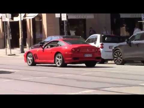 Very rare and expensive Ferrari 575 M Maranello in Munich !