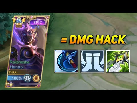 HANABI NEW BEST CRITICAL BUILD!! (insane damage hack!) | HANABI BEST BUILD FOR 2023!