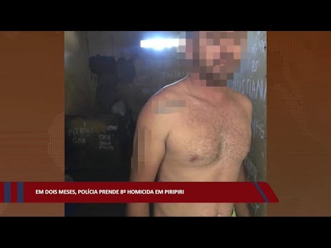 Em dois meses, Polícia prende 8º homicida em Piripiri 22 09 2022