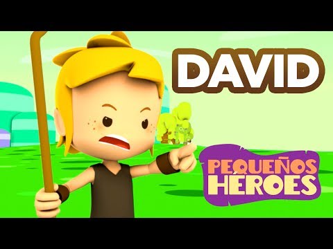 HISTORIAS DE LA BIBLIA PARA NIÑOS 📖🐑 - DAVID | PEQUEÑOS HEROES
