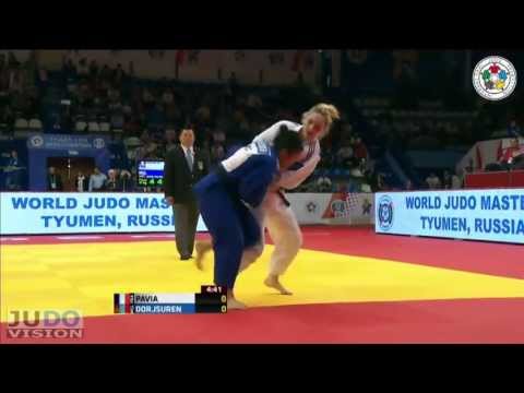 Judo World Masters Tyumen 2013: Automne PAVIA (FRA) - Sumiya DORJSUREN (MGL) Final [-57kg]