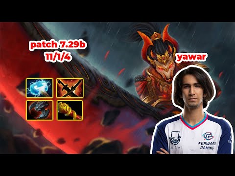 Yawar Juggernaut Carry - DOTA 2 7.29b - MMR rank - Dota2 Gameplay [Learn To PRO dota2]