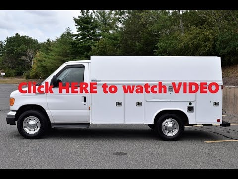 2006 Ford E-350 XLT Enclosed Utility Van 6.0L Diesel 63K-Miles