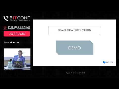 bITconf 2019 - [Paweł Klimczyk] AI/ML in Microsoft 2019