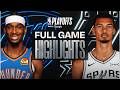#1 THUNDER at #2 SPURS | FULL GAME 6 HIGHLIGHTS | May 28, 2026