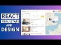 React Real Estate App UI Design Tutorial For Beginners
