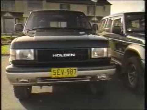 GM promotion: 1992 Holden Jackaroo LS vs Mitsubishi Pajero GLS comparison