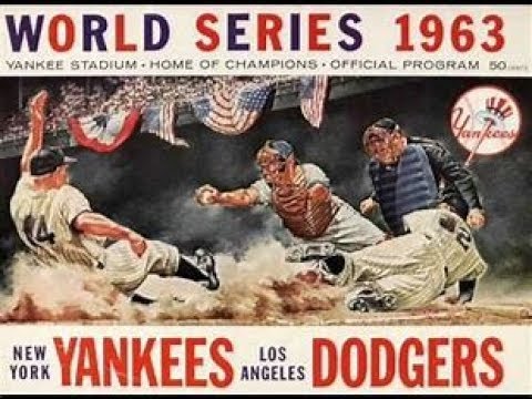 1963 World Series Highlights Los Angeles Dodgers New York Yankees