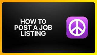 How To Post A Job Listing On Craigslist ! Tutorial