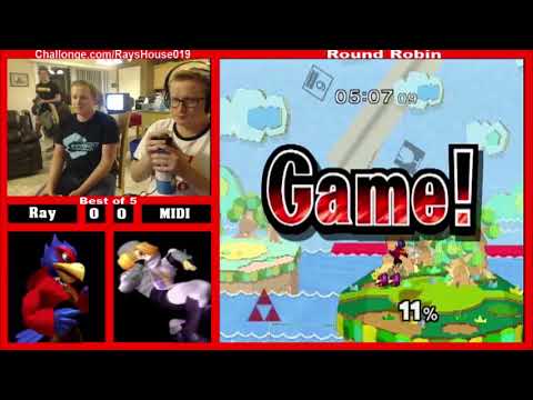 Ray (Falco) vs. MIDI (Sheik) - Round Robin #019