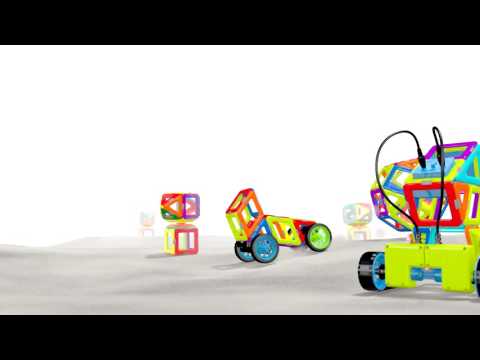 GEOSMART magnetinis konstruktorius su RC GeoSphere 31 vnt., GEO210 video